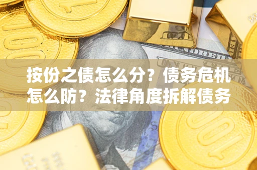 济南按份之债怎么分？债务危机怎么防？法律角度拆解债务分配与风险自保指南