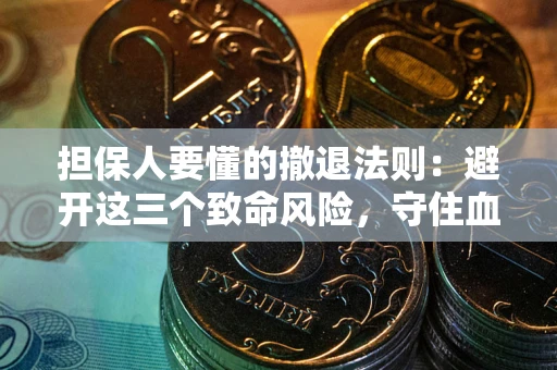 济南担保人要懂的撤退法则：避开这三个致命风险，守住血汗钱