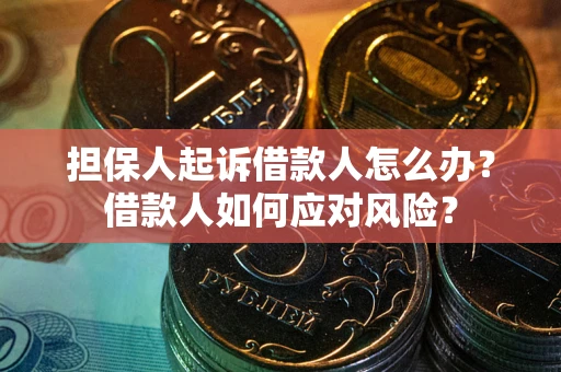 济南担保人起诉借款人怎么办？借款人如何应对风险？
