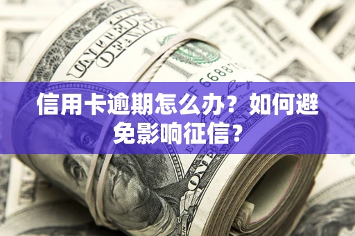济南信用卡逾期怎么办？如何避免影响征信？