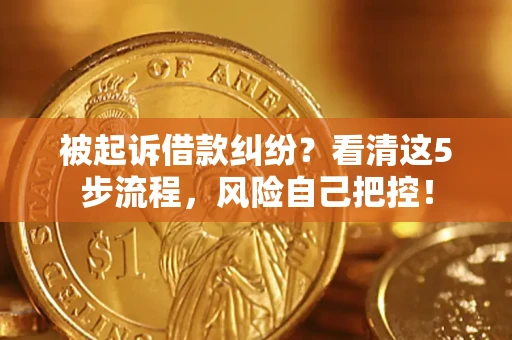 济南被起诉借款纠纷？看清这5步流程，风险自己把控！