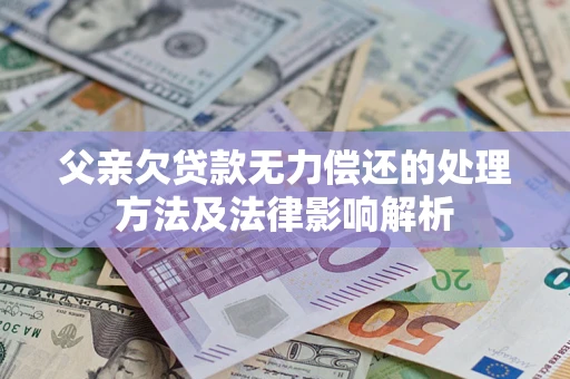 济南父亲欠贷款无力偿还的处理方法及法律影响解析