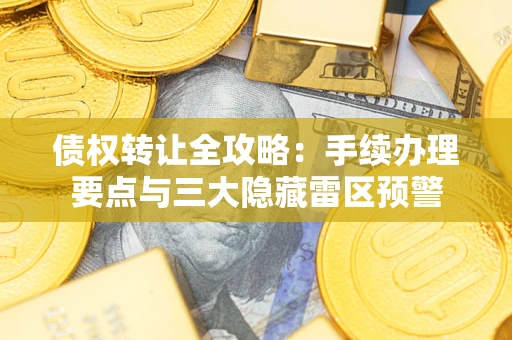 济南债权转让全攻略：手续办理要点与三大隐藏雷区预警